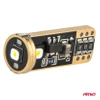 Żarówka samochodowa LED CANBUS T10 W5W 12V / 24V AMIO-04246, 2szt