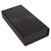 Obudowa uniwersalna Z37, 128 × 258 × 48 mm, PS, czarna, z panelami bocznymi, Kradex