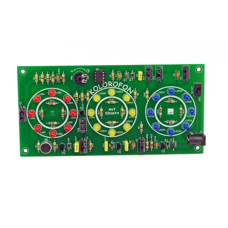 Kolorofon LED. Zestaw DIY do nauki lutowania AVT EDU644