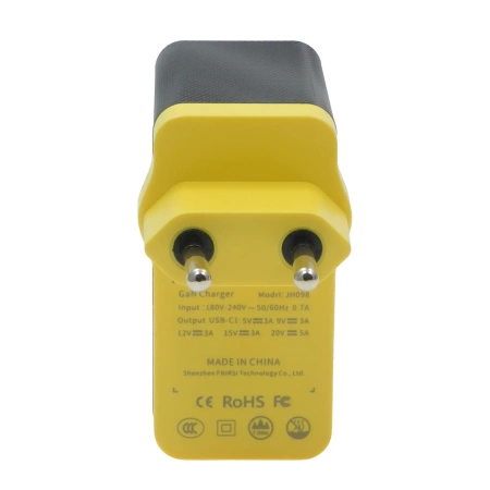 Ładowarka USB, 1x USB-C, ładowarka sieciowa, szybkie ładowanie 100W GaN FNIRSI