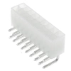 Wtyk ATX 18-stykowy męski kątowy do montażu na PCB, raster 4,20 mm, biały, KWM4505-18R
