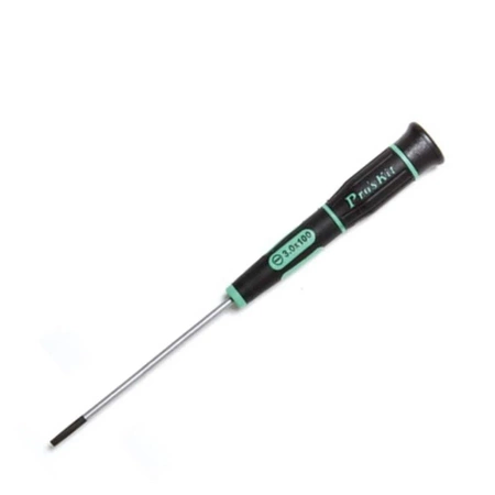 Wkrętak precyzyjny płaski 3,0 × 100 mm, ProsKit SD-081-S7