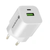 Ładowarka USB, ładowarka sieciowa, szybkie ładowanie QC3.0 + USB-C PD PPS 30W, everActive GaN SC-390Q