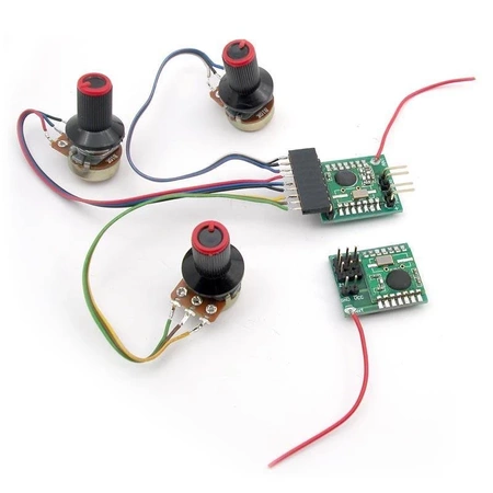 Nadajnik/odbiornik RC 3-kanałowy 868 MHz, zasięg 500m - KIT AVT 5290