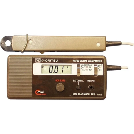 Miernik cęgowy 7mm, 0.1mA-20A AC/DC KEW2010 Kyoritsu