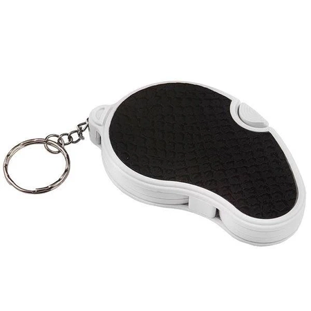 Składana lupa kieszonkowa, powiększenie 4x, podświetlenie LED