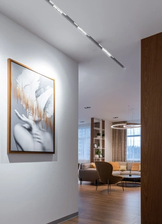 Reflektor szynowy magnetyczny liniowy 6W 480lm 4000K biały M-LINE