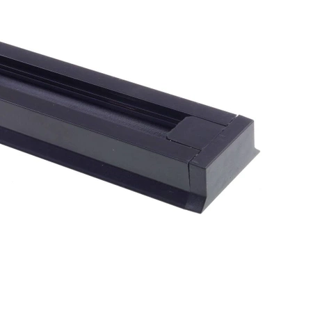 Szynoprzewód ZX, szyna 1-faza natynkowa 2m czarna