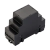 Obudowa modułowa na szynę DIN Z106, 35,2 × 90,1 × 65 mm, ABS V0, czarna, Kradex