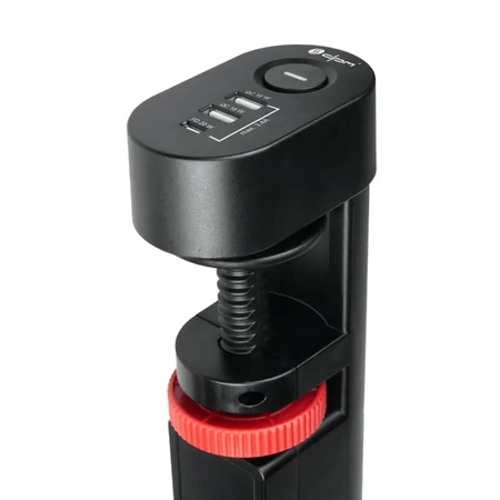 Listwa zasilająca podblatowa, 3 gniazda, 3x USB, 1.5m, czarna