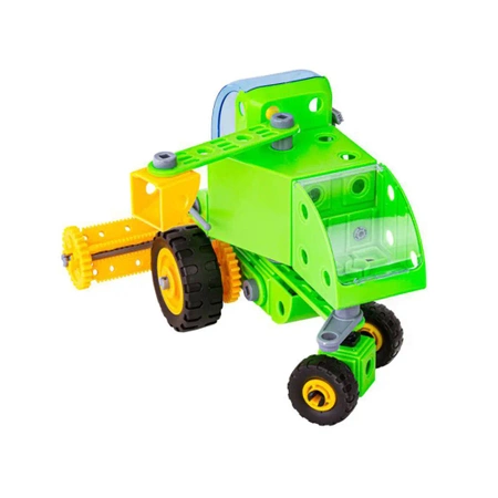 Klocki konstrukcyjne ZESTAW FARMERA 8w1, 153 elementy