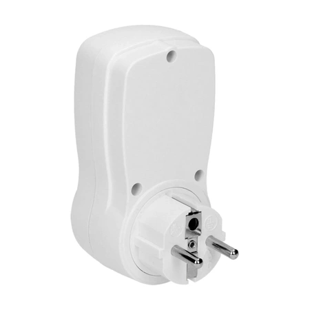 Programator - włącznik czasowy, 16 programów, gniazdo z bolcem, ORNO PRE-409