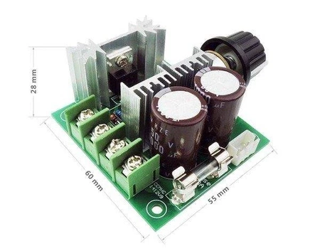Moduł regulatora prędkości silnika PWM 8-40V DC - 8A - CCMHC