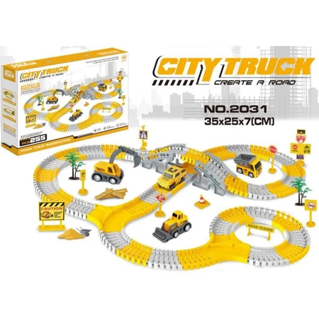 Duży Tor Samochodowy, Wyścigowy PLAC BUDOWY, 255 elementów