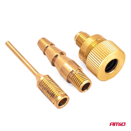 Mosiężne adaptery do pompowania - M8 - AMIO 04502