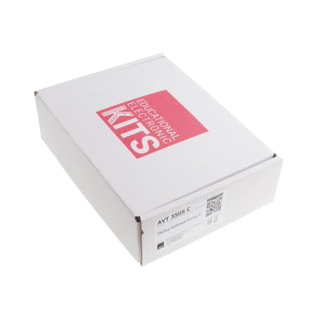 Płytka testowa kursu - zlutowany KIT AVT 3505