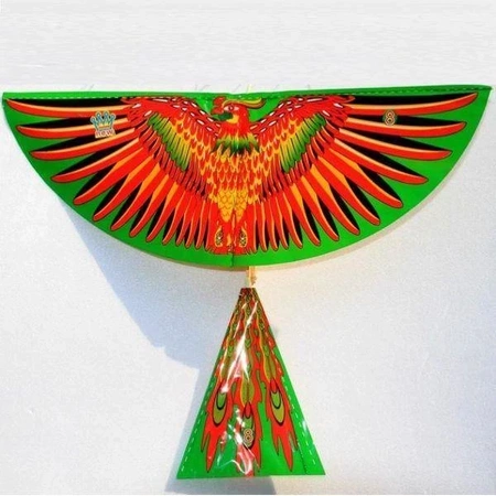 Latający ptak trzepoczący skrzydłami 48x35cm - rzutek - zabawka dla dzieci - Latawiec