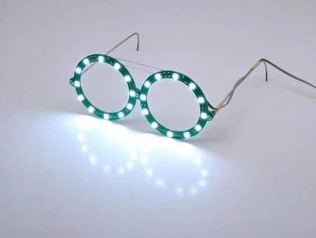 Oświetlacz pierścieniowy LED 12 V 12×5050 - KIT AVT 1918