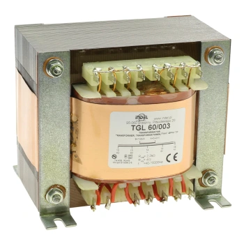 Transformator głośnikowy Indel TGL 60/003, 60 W, 2,2 kΩ/4 Ω, Push-Pull 6P3C