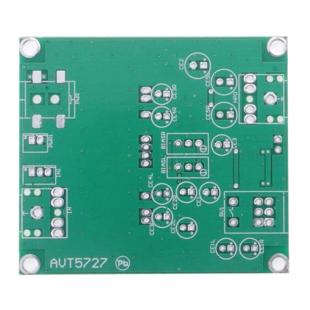 Hybrydowy wzmacniacz słuchawkowy stereo Nutube 6P1 - PCB do projektu AVT 5727