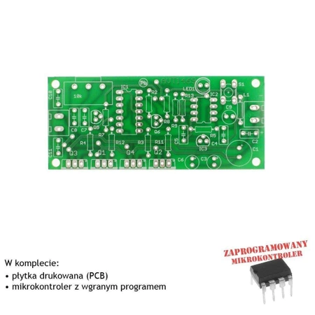 Wielofunkcyjny regulator mocy silnika DC, PCB i mikroprocesor do projektu AVT1469