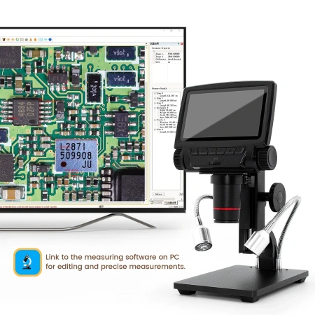 Mikroskop cyfrowy 5" Full HD ADSM301 ANDONSTAR