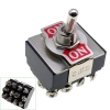 Przełącznik dźwigniowy KN3B-402 ON-ON 4PDT, 12 wyprowadzeń, 10 A / 125 V AC; 6 A / 250 V AC