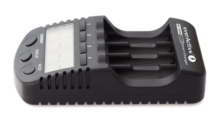 Ładowarka akumulatorów 4x AA/AAA Ni-MH, Ni-Cd + port USB 1A, everActive NC-1000