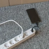 Listwa zasilająca 5 gniazd z USB-A i USB-C FMP5215W DPM, z wyłącznikiem, przewód 1,5 m, biała