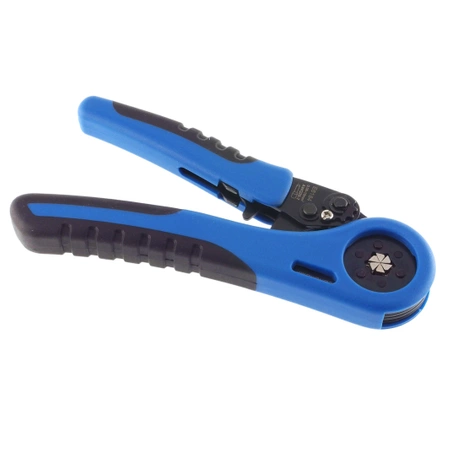 Zestaw tulejek, końcówek kablowych izolowanych 1200szt + zaciskarka, E6223