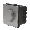 Ściemniacz dimmer 500W, 80W dla LED, regulator obrotów wentylatora - szklana ramka - szary - Tawoia Glass