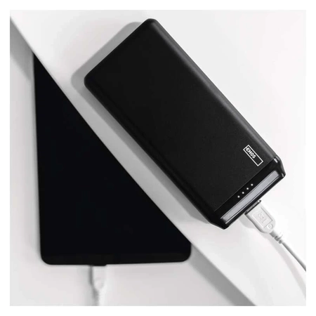 PowerBank 20000mAh EMOS ALPHA2, 10W, czarny, przewód w zestawie