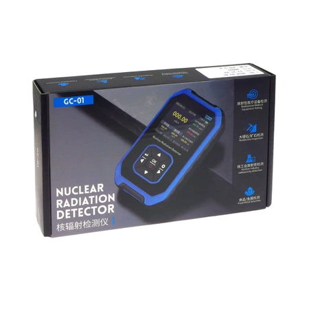 Licznik Geigera GC-01, max 10000 μSv/h, FNIRSI