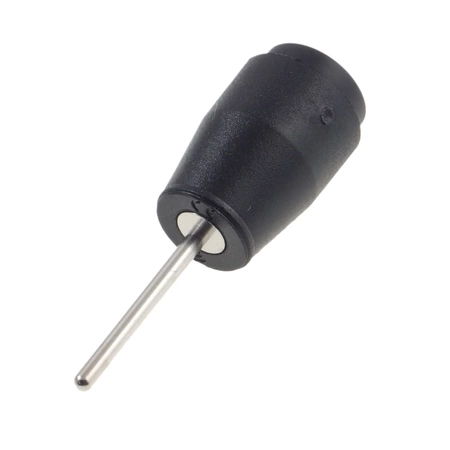 Gniazdo bezpieczne 4mm przyłącze lutowane do PCB 25A czarne