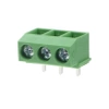 Złącze śrubowe do druku, 3 pola, raster 5mm, wysokość 10,2mm, wyprowadzenia kątowe, 300V / 10A, Degson DG126R