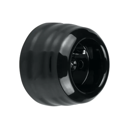 Gniazdo elektryczne ceramiczne, montaż natynkowy, kolor czarny Ceramic Loft