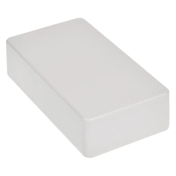 Obudowa uniwersalna Z76J, 59,5 × 109 × 28 mm, ABS, jasnoszara, z panelami bocznymi, Kradex