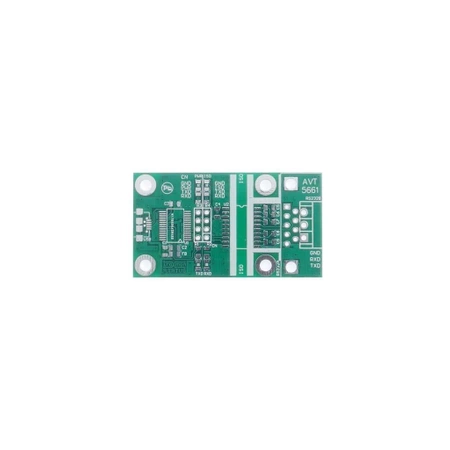 Konwerter USB/RS232 z izolacją galwaniczną, PCB do projektu AVT5661