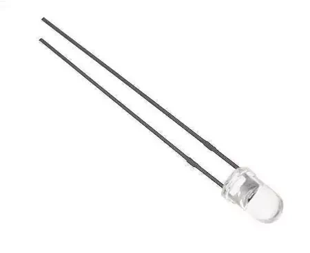 Dioda LED f3 UV 400nm 100-200mcd