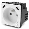 Gniazdko elektryczne z uziemieniem z USB C+C 20W z pomiarem energii (watomierz) WiFi i Bluetooth białe podtynkowe (moduł bez ramki) - TAWOIA Smart Home