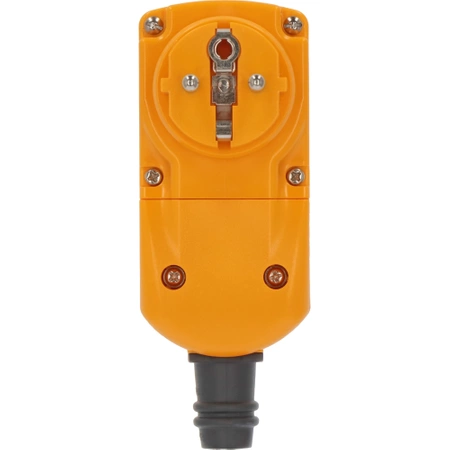 Wtyk sieciowy 230V z wyłącznikiem różnicowoprądowym 230V 16A IP55 BDI-S 2