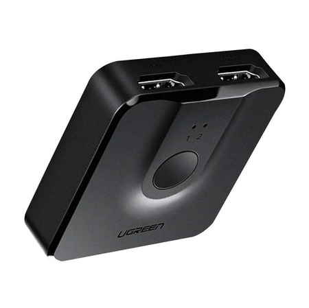 Przełącznik HDMI 2.0 dwukierunkowy 2 w 1, switch i splitter, 20 cm, UGREEN CM217