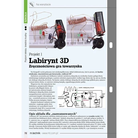 Praktyczny kurs elektroniki - zestaw elementów, EDW A09