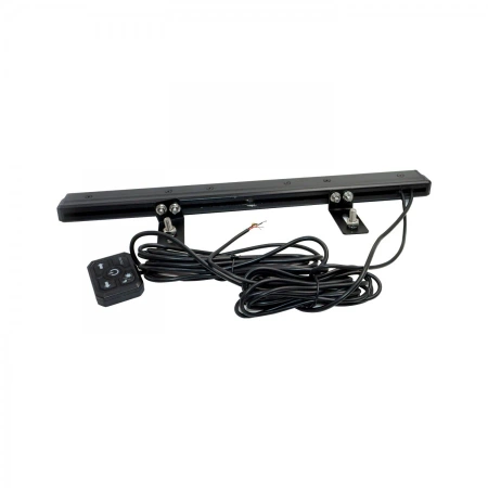 Belka ostrzegawcza LED na dach pojazdu, SLIM, 47 cm, 13W, 36 LED, światło pomarańczowe, śruby, BLK0044