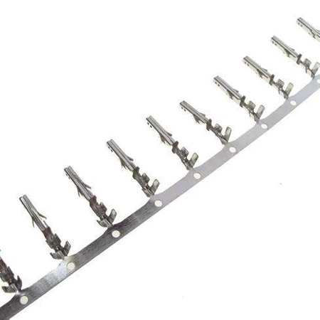 Styk żeński KWF5150 PIN do obudów KWF, cynowany mosiądz, przewody 22–26 AWG