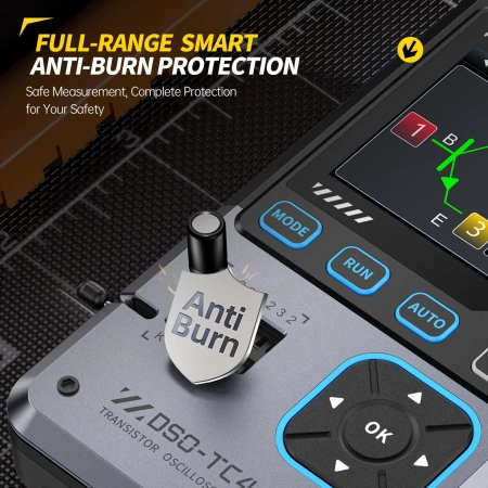 Oscyloskop 10MHz; Tester elementów; Generator sygnału DDS, FNIRSI DSO-TC4