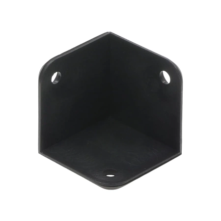 Narożnik plastikowy 3.5x3.5cm czarny, typ 6