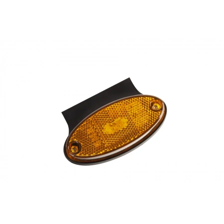 Lampa obrysowa LED 12/24V KMR2 żółta z wieszakiem L1866