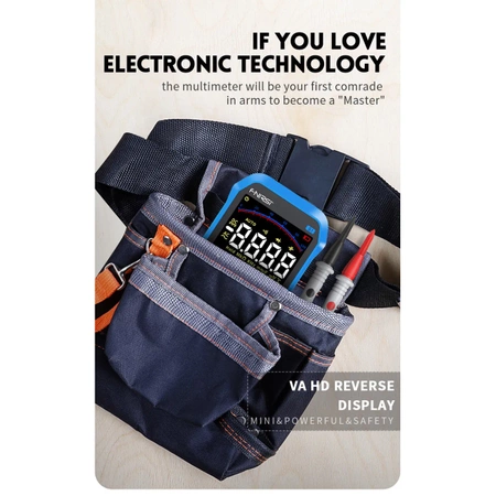 Inteligenty miernik cyfrowy z dużym wyświetlaczem, FNIRSI SMART S1