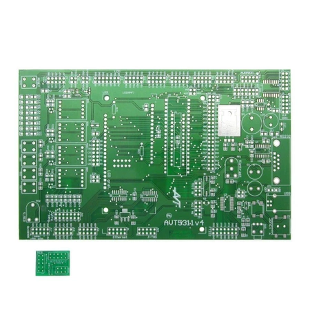 ZEAVR płytka ewaluacyjna dlaTmega8 iTmega32, PCB do projektu AVT5311